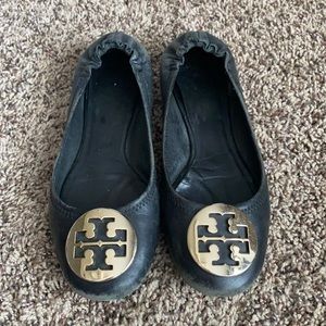 Tory Burch black flats size 6